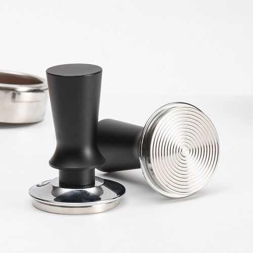弹力咖啡压粉器51/53/58mm不锈钢平衡恒定弹簧恒力填压粉锤套装
