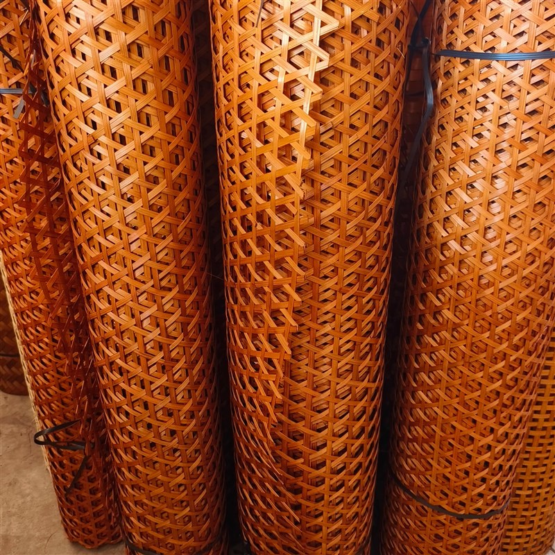 装修竹席吊顶房间竹编农家乐墙面民宿中式装饰仿复古碳化席子diy