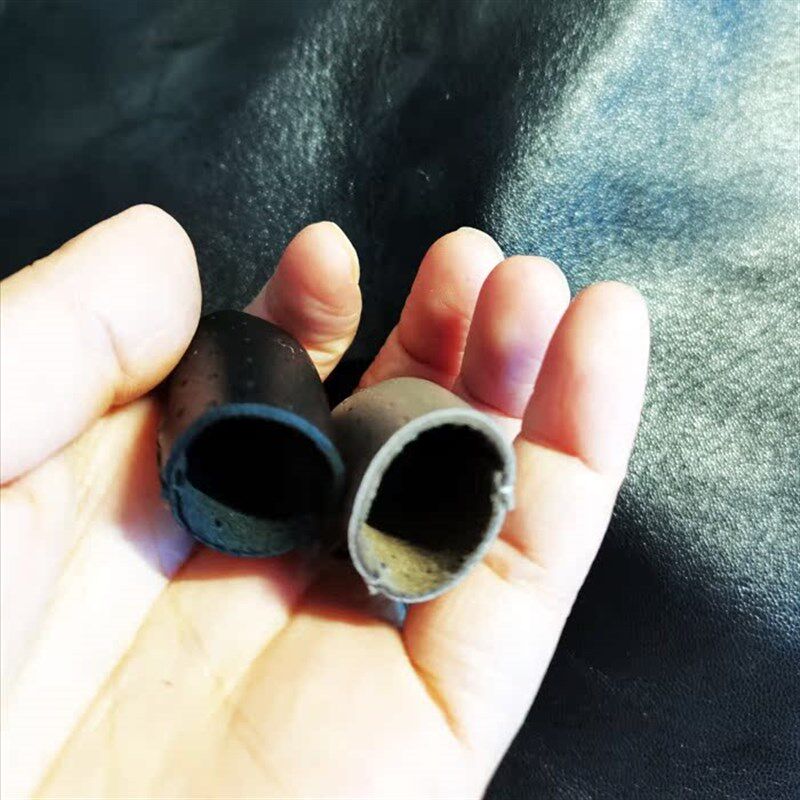春秋款羊皮透气 断指专用单指指套 护指 受伤手指保护套假手指套