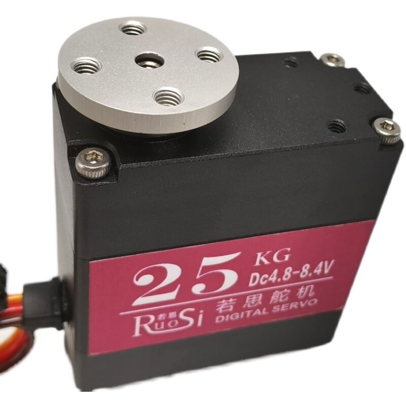 30kg全防水双轴舵机水下机器人舵机大扭矩数字云台舵机大扭力25KG