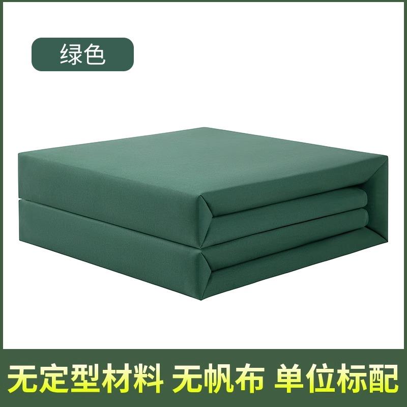 正品wj橄榄绿被子模型被可盖定型叠被无帆布豆腐块消防手工内务被