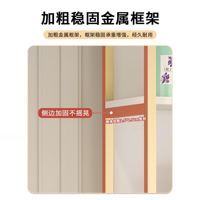 美容院柜子展示柜陈列货架美发美甲店化妆护肤产品落地收纳置物台