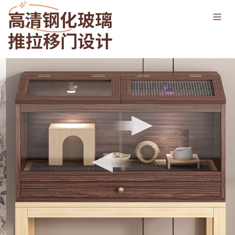 鹦鹉笼子玄风牡丹虎皮繁殖幼鸟笼带厕智能保暖饲养箱实木鸽子笼