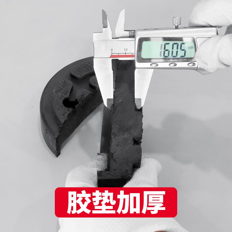 元征双柱龙门举升机胶垫加高节增高腿圆盘托盘脚垫块汽车升降配件图片