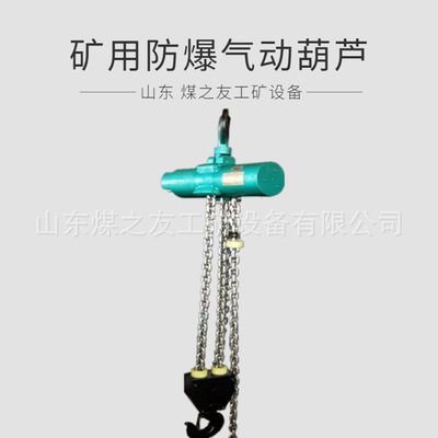 矿用固定式气动葫芦HQ6（3-16）可带行走马达 升降灵活安装方便
