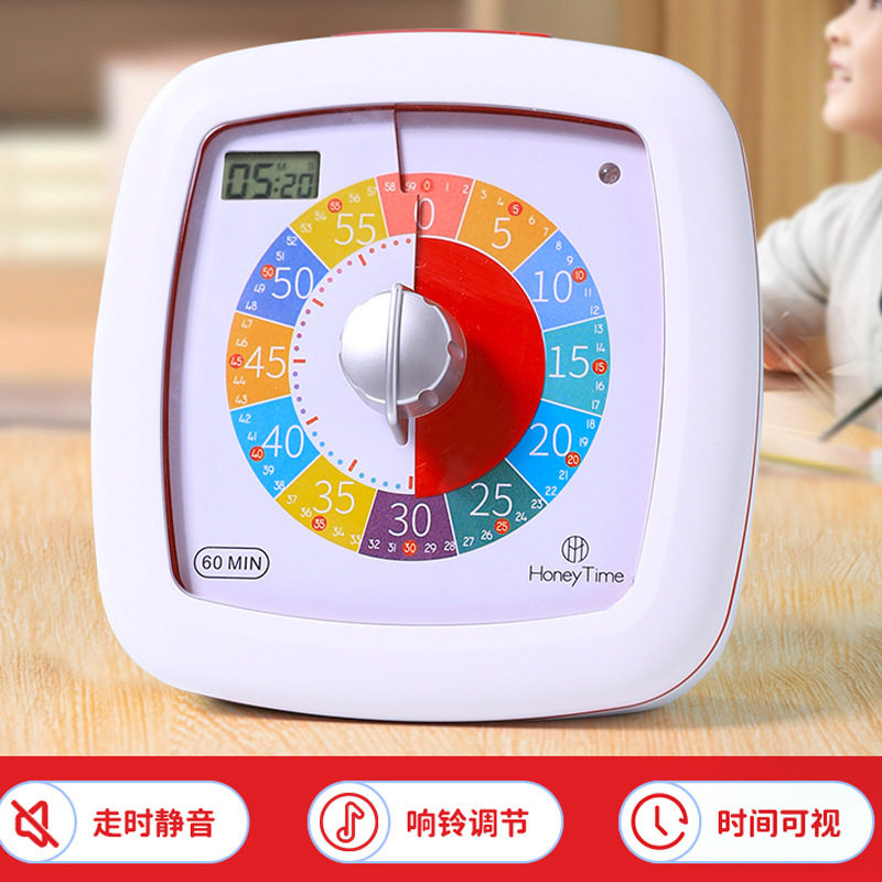 可视化计时器小学生儿童学习作业多功能提醒定时器自律时间管理器,3C数码配件,其它配件,淘宝优惠券,粉丝福利购,淘宝优惠卷