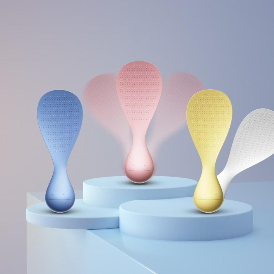 不倒翁防粘米饭勺站立式饭勺耐高温铲子勺子家用电饭煲盛饭食品级