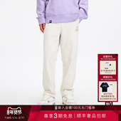 新款 NBA ATELIER湖人简约休闲宽松抓绒毛圈运动裤 25冬季 男女卫裤