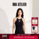 NBA 25夏季 新品 ATELIER女士热火队针织吊带连衣裙亲肤长裙女