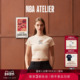 短袖 25春季 T恤女 ATELIER女士菲尼克斯太阳队短款 修身 新品 NBA