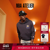 25冬季 抑菌保暖连帽卫衣 ATELIER步行者队男女运动套头衫 新款 NBA