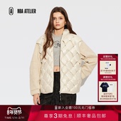 KYLE KUZMA宽松编织工艺羽绒服女款 ATELIER 库兹马联名 NBA