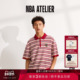 热火队落肩宽松纯棉针织短袖 25夏季 T恤 ATELIER 男士 新品 NBA