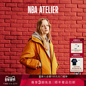 女士复古水洗宽松夹克外套女装 NBA ATELIER纽约尼克斯队秋季 上衣