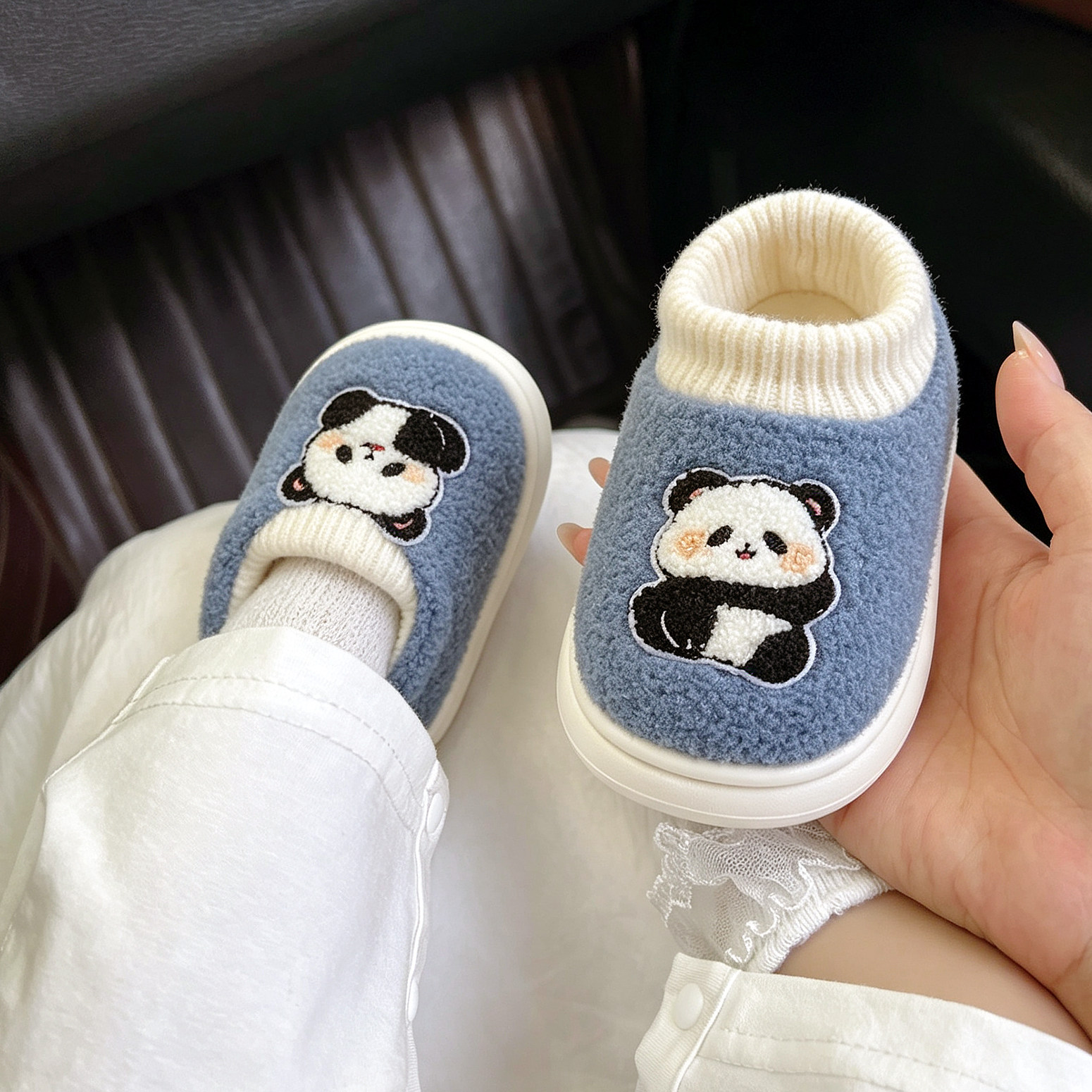 儿童棉拖鞋秋冬宝居家室内