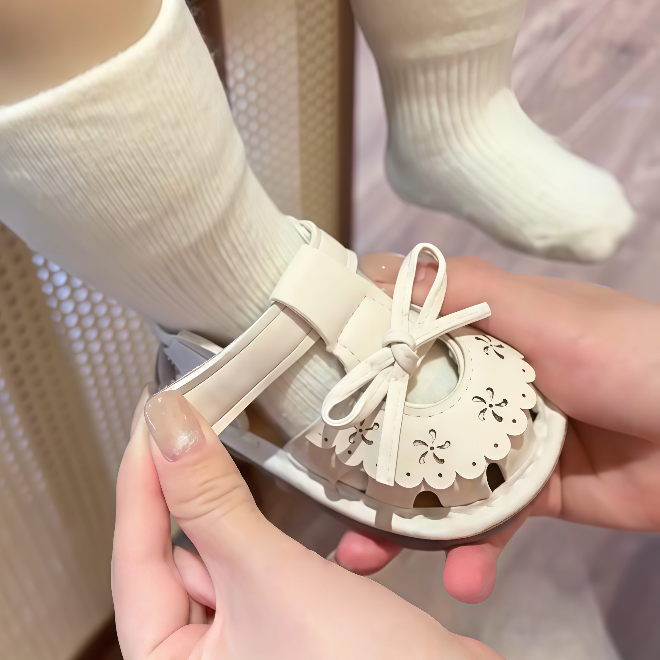 叫宝凉鞋女夏季薄款公主20