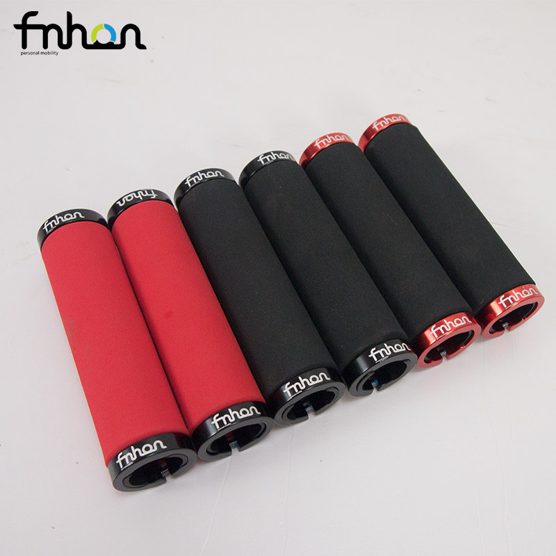 fnhon自行车把套双边锁死把套防滑折叠车握把吸汗高密度海绵把套