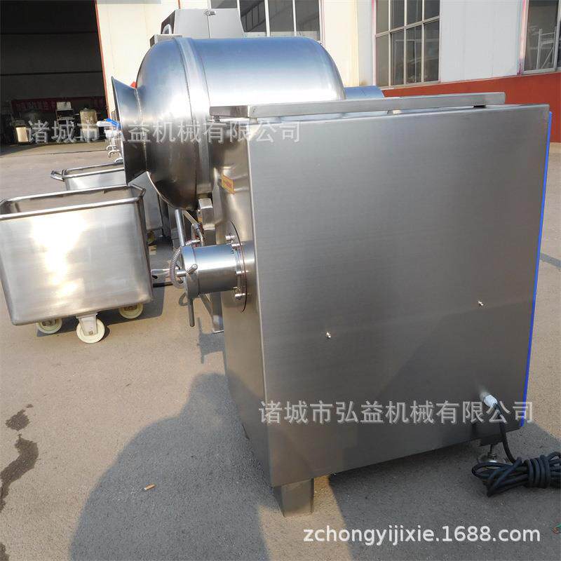 新鲜猪肉绞碎肉糜机肉末机 绞肉粉碎机猪肉牛肉灌肠绞肉机
