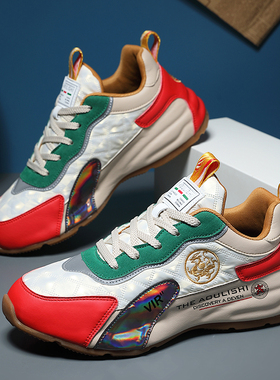 宾利萨格斯新款增高鞋情侣款时尚刺绣减震休闲老爹鞋包底帕拉鞋子