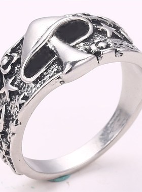 极速Wild Mushroom Star Flowwer Pattern Rings for Men and Wom