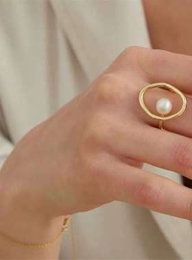 极速Ins fashion womens ring simpleF style womens ring anti