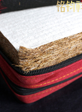 极速藏式棕垫打坐垫便携禅修w垫拜佛垫家用可折叠 跪垫垫红色蒲团