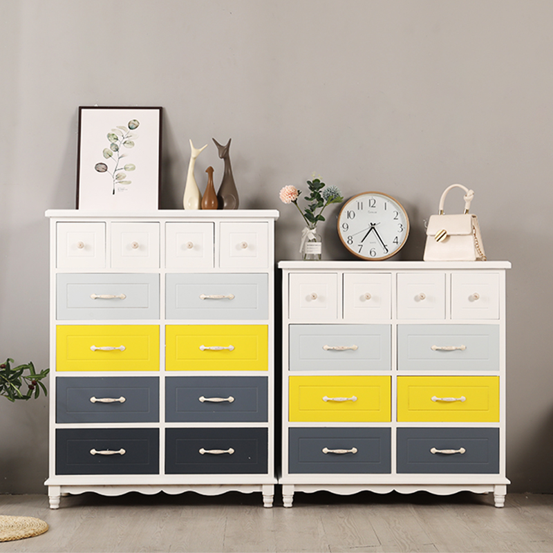 极速欧式实木斗柜现代简约床w头柜子卧室收纳柜子特价客厅抽屉式