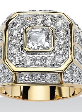 极速Viantage Rings for Men Jewelry Diamond finger Ring set g