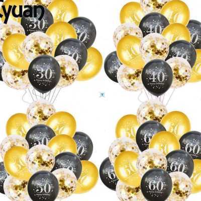 极速Happy Birthday 0 40 50v 60 Anniversary Birthday Decorati