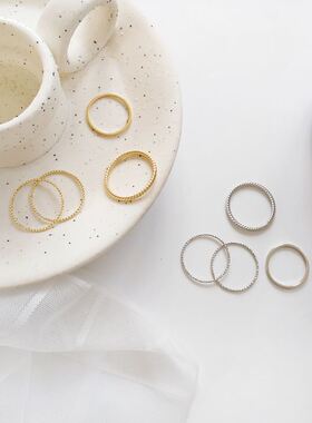 极速high quality~Japanese tend aestheticL metal texture simp