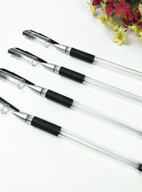 极速黑色欧标笔壳 n空笔杆办公学生用通用中性笔芯替换笔管外壳定