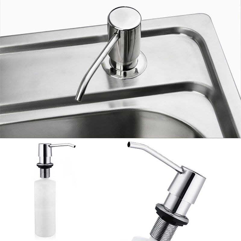 极速300ML Kitchenm Soap Dispenser Sink Liquid Soap Bottle Ba