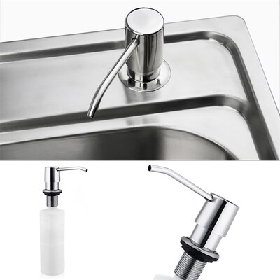 极速300ML Kitchenm Soap Dispenser Sink Liquid Soap Bottle Ba