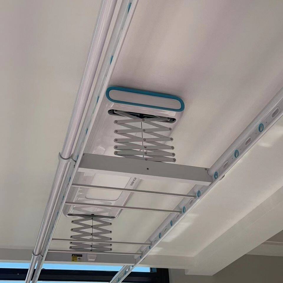 极速家用电动晾衣架n配件专用横杆母婴夹多功能晾晒神器铝管自攻