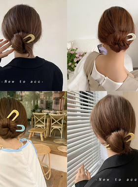 极速Fashion Candy Color Hair SticksF for Women Shell Hair Cl