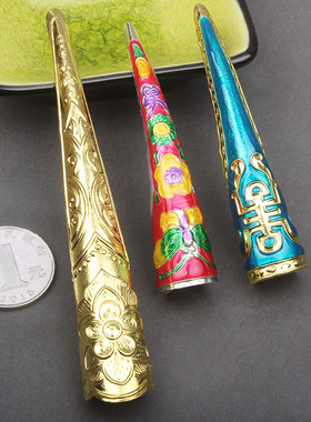 极速宫廷仿景泰h蓝指甲套古装戏饰品延禧攻略如懿传同款配饰后妃