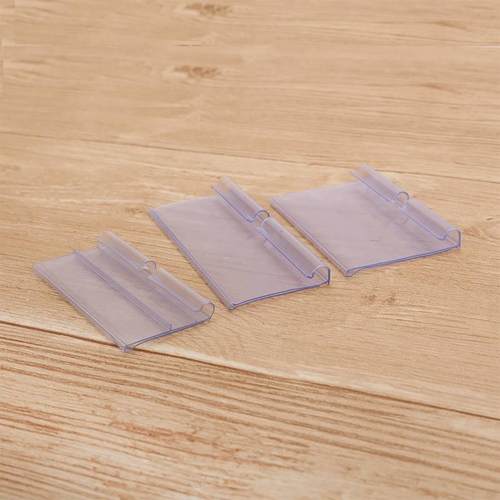 极速超市标牌架挂233 钩格牌 标识F标价签货价塑料吊明透商品签套