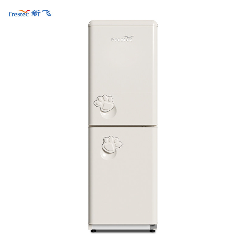 Frestec/新飞 BCD-175K2CT-X复古节能租房小型双开门两门电冰箱