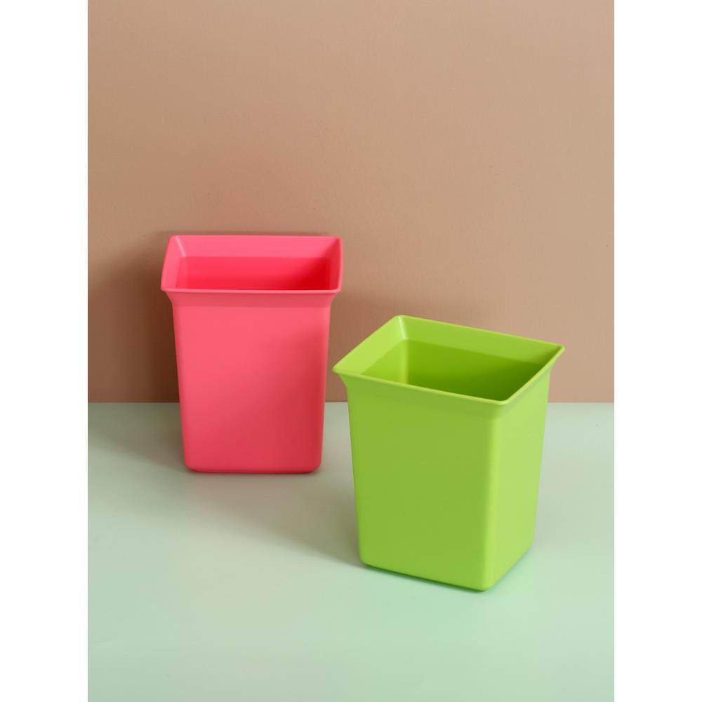 A6L酒店手提清洁工具篮桌面垃圾桶小号杂物收纳盒整理盒T-3054工