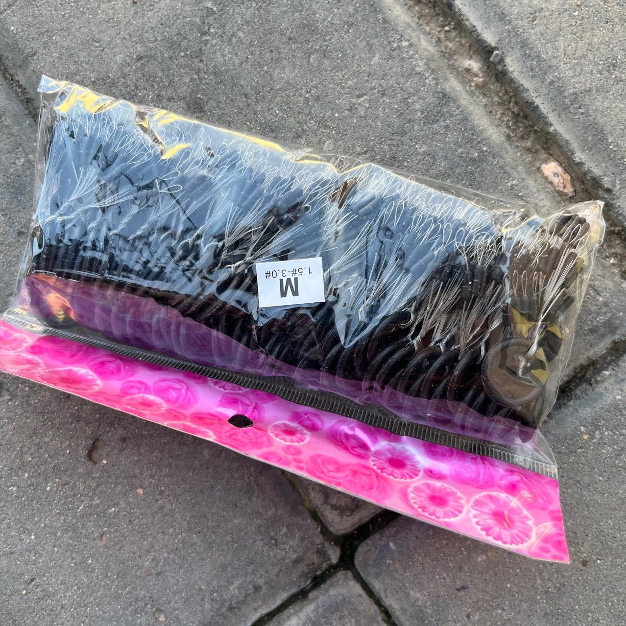 黑色6个豆太空豆钓鱼配件鱼竿线组配件钓鱼太空豆渔具钓具