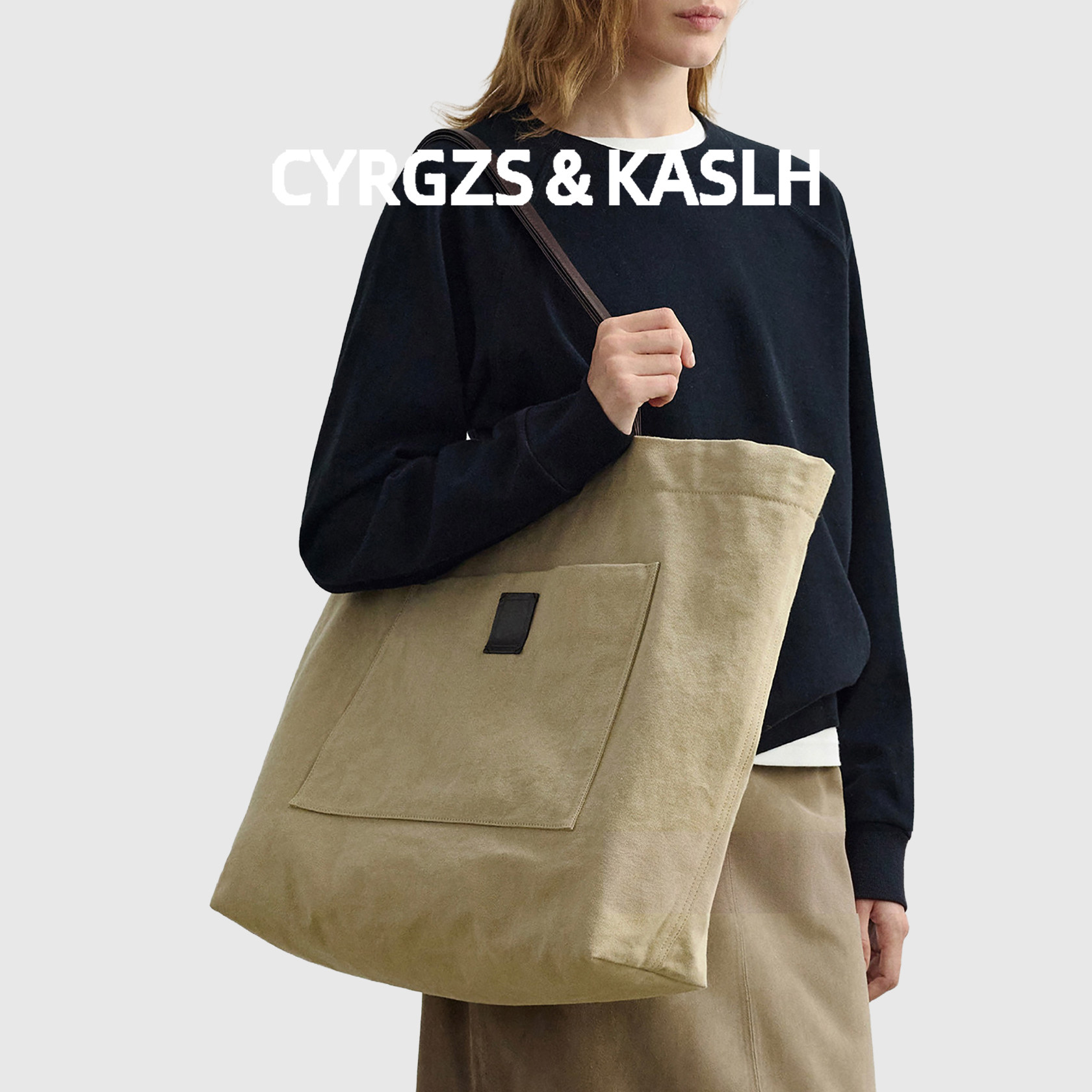 CYRGZS&KASLH日系复古水洗帆布包