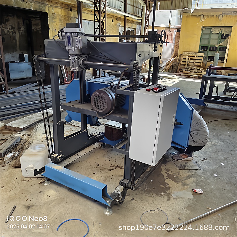 大型卧式木工带锯机全自动圆方木推台锯小型龙门锯木材开料带锯床