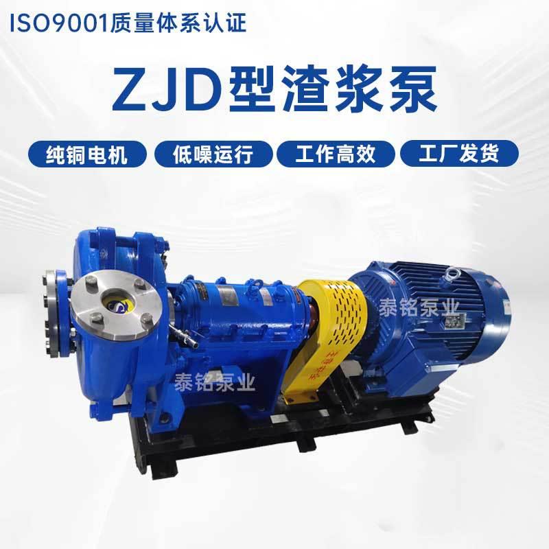 厂家现货供应ZJD型大型渣浆泵矿用渣浆泵洗煤建材多用途渣浆泵
