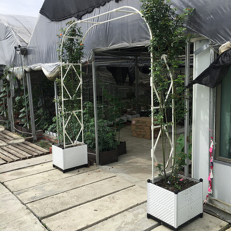阳台种菜盆菜园塑料种植箱大号黄瓜家用长方花盆西红柿种菜盆植物