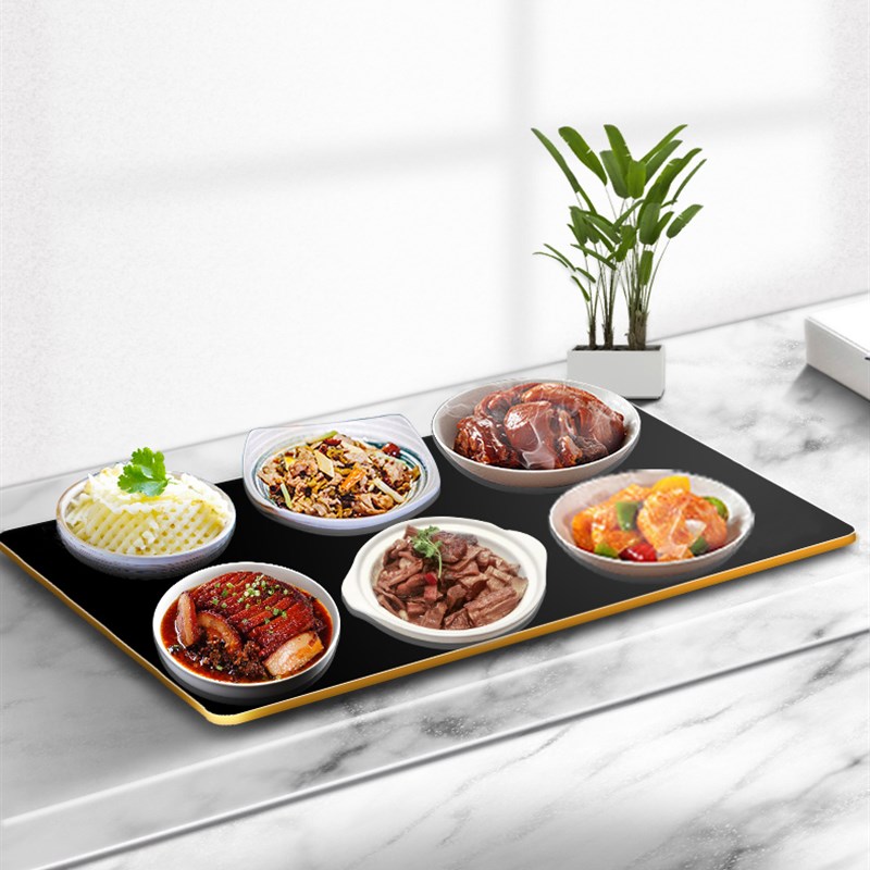 清健家用餐食保温板热盘恒温保温板多功能调温定时加热器保温餐桌