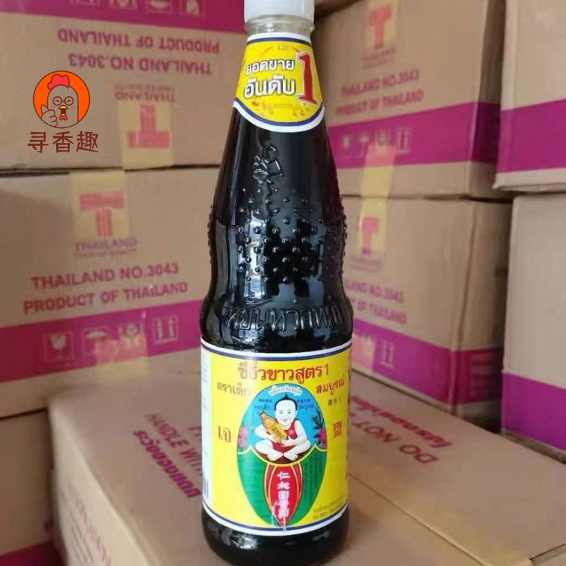 泰国进口肥儿标白酱仁和园白酱油酱油