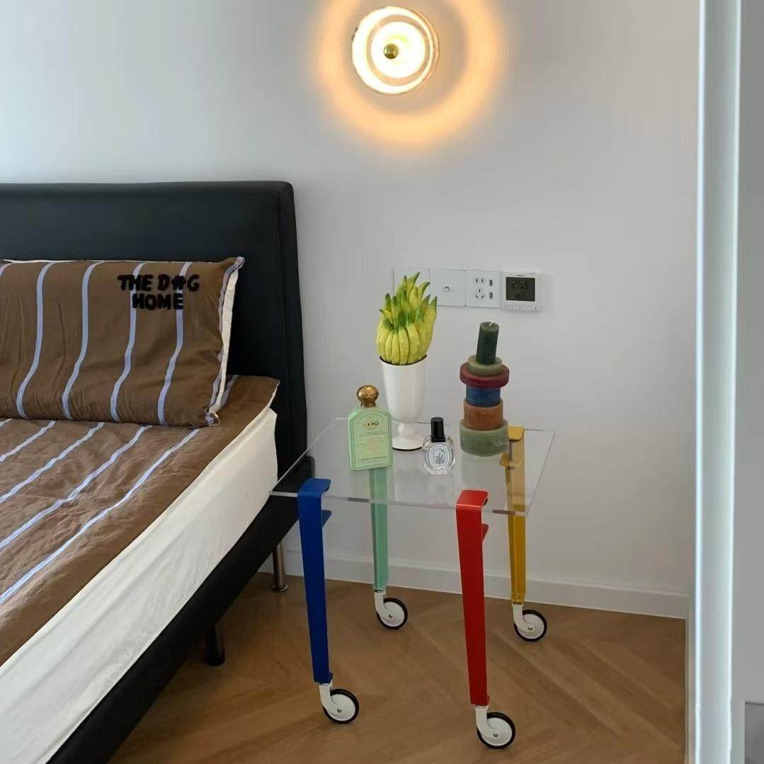 【薯友同款】桌腿支架茶几脚边几腿diy桌脚马卡龙色系桌腿可移动