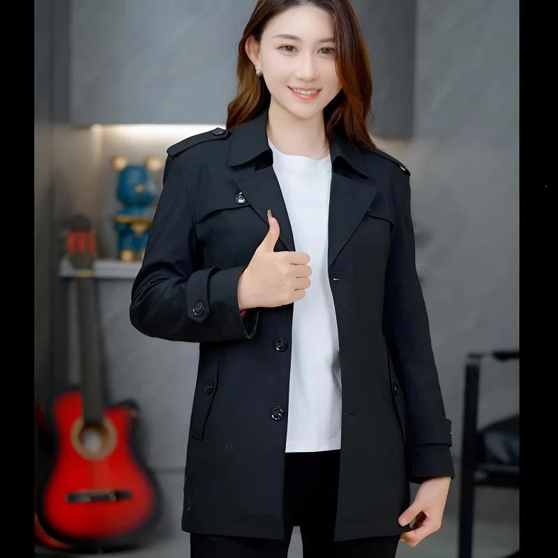 华禹精选好物美丽霞秋冬男休H闲风衣