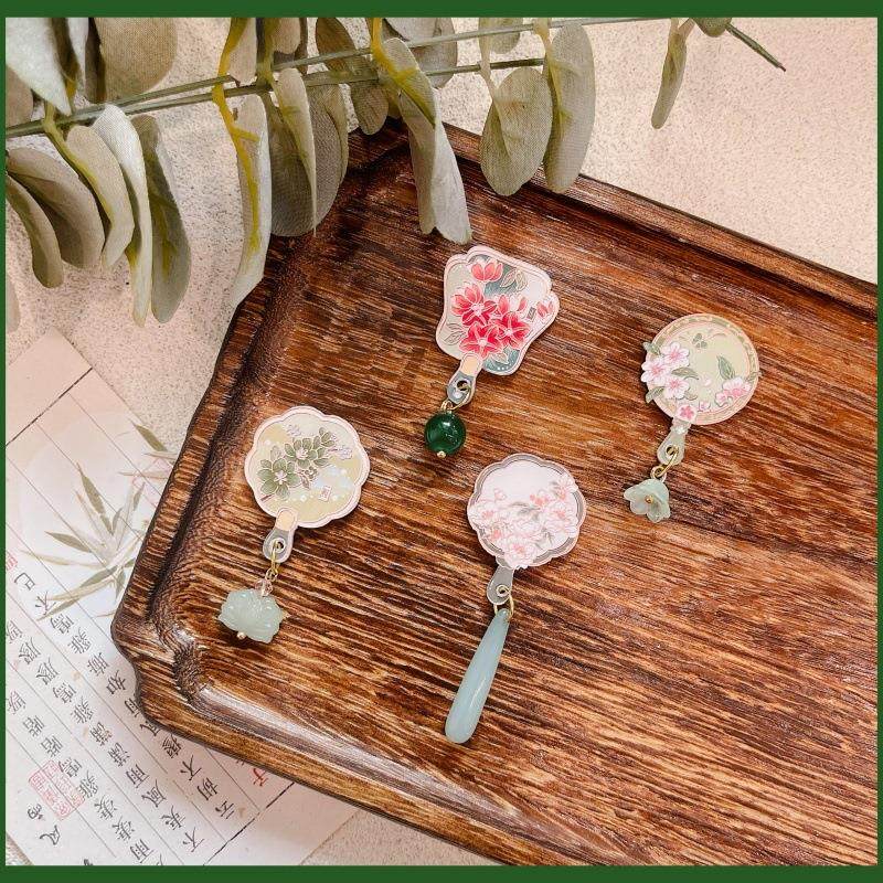 古风国风冰箱贴扇子蝴蝶风筝春夏温柔调磁铁吸铁石送孩子朋友礼物