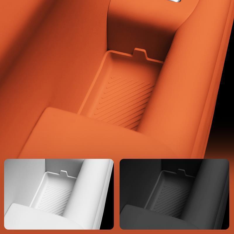 适用理想L7L8L9车门把手垫储物门槽垫硅胶汽车用品内饰升级改装件